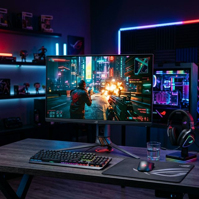 ASUS ROG Swift OLED PG27UCDM competitive gaming monitor