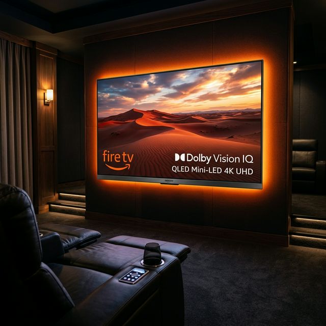 Amazon Fire TV 85 inch Omni Mini-LED QLED 4K smart TV